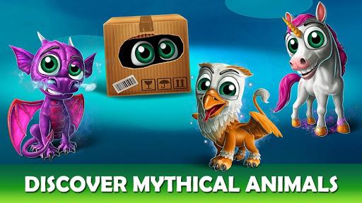 Boxie: Virtual pet and Puzzles - Gameplay image of android game