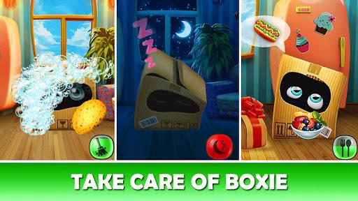 Boxie: Virtual pet and Puzzles - Gameplay image of android game