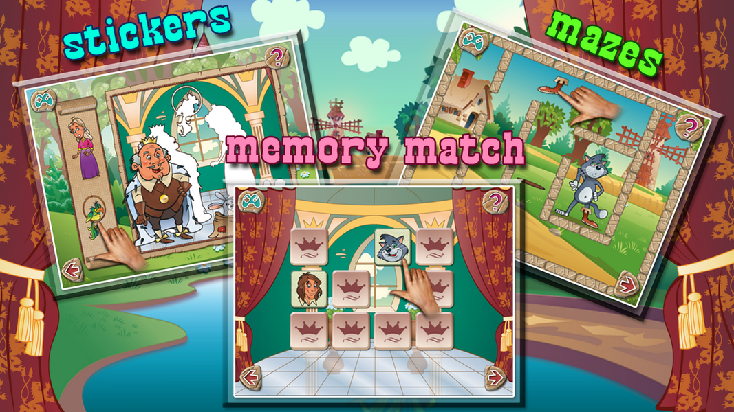 Puss in Boots: Touch Book - Gameplay image of android game