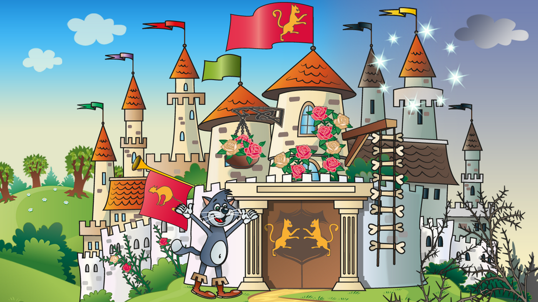 Puss in Boots: Touch Book - Gameplay image of android game