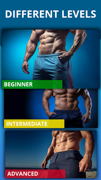 Abs Workout - Six Pack 30 Days - Image screenshot of android app