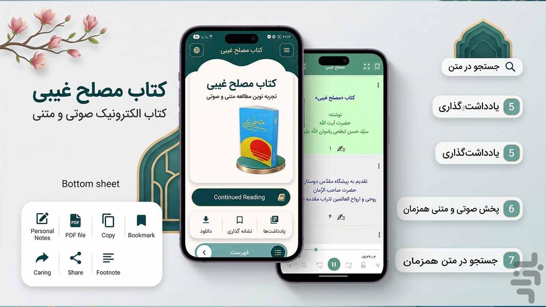 مصلح غیبی (کتاب صوتی) - عکس برنامه موبایلی اندروید