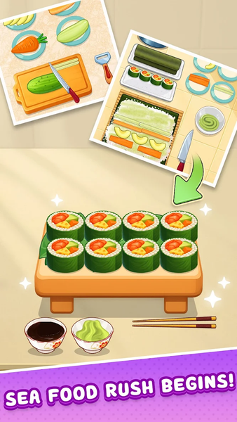 Cookzii: Cooking ASMR Game - عکس بازی موبایلی اندروید