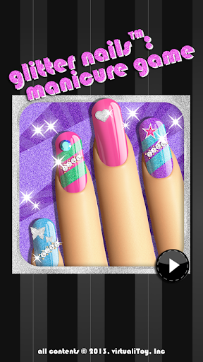 Glitter Nail Salon: Girls Game by Dress Up Star - عکس بازی موبایلی اندروید
