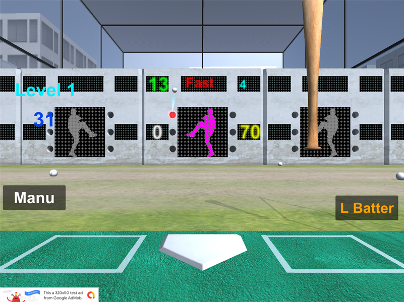 Baseball Batting Cage -۳D - عکس بازی موبایلی اندروید