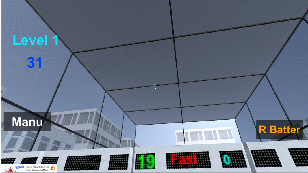 Baseball Batting Cage -۳D - عکس بازی موبایلی اندروید