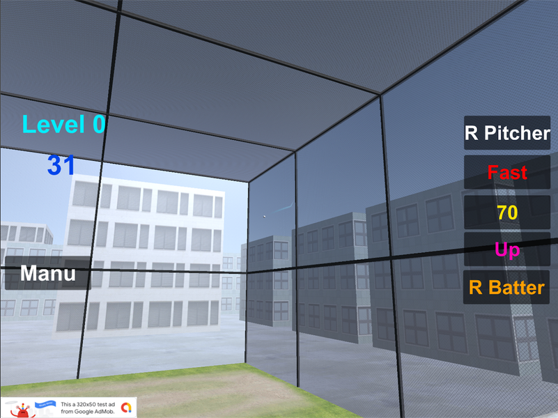 Baseball Batting Cage -۳D - عکس بازی موبایلی اندروید