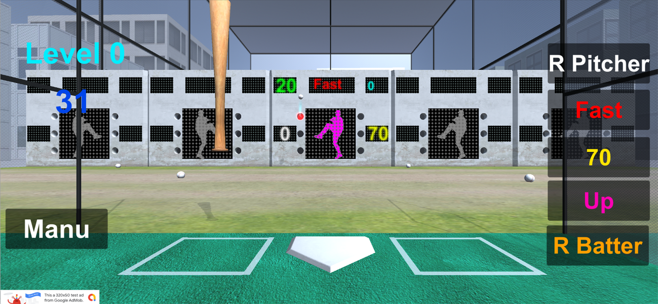 Baseball Batting Cage -۳D - عکس بازی موبایلی اندروید