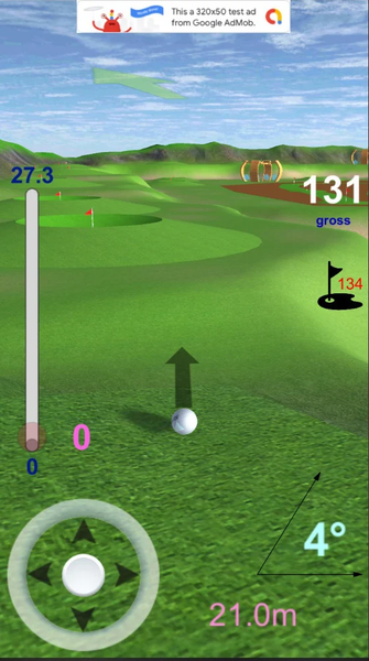 Golf Hill - Gameplay image of android game