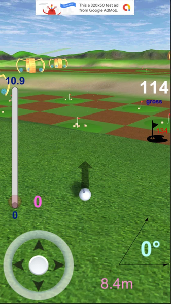 Golf Hill - Gameplay image of android game