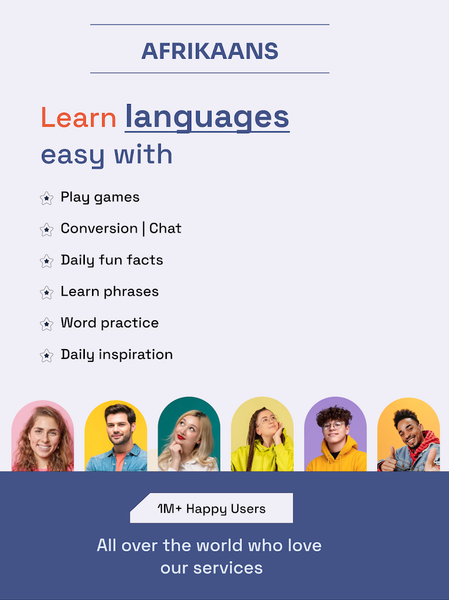 English to Afrikaan Translator - Image screenshot of android app