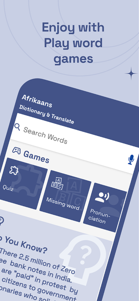 English to Afrikaan Translator - Image screenshot of android app