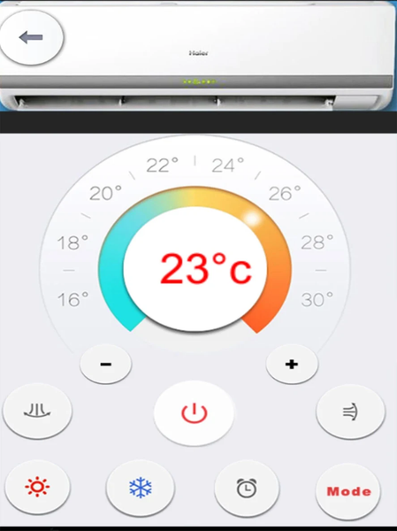 AC Remote Control for All Air - Image screenshot of android app