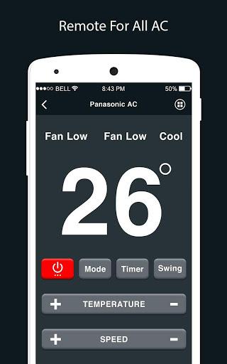 AC Remote Control - عکس برنامه موبایلی اندروید