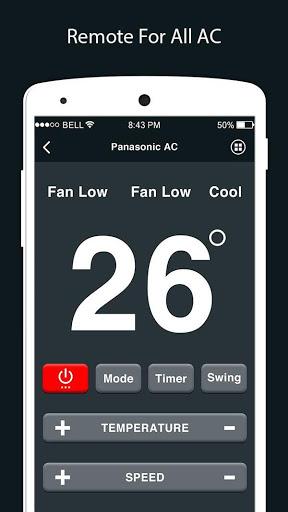 AC Remote Control - عکس برنامه موبایلی اندروید