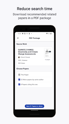 Academia.edu - عکس برنامه موبایلی اندروید