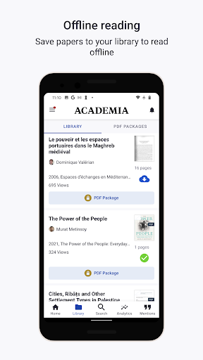 Academia.edu - Image screenshot of android app