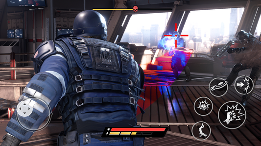 Captain Hero: Super Fighter - Gameplay image of android game