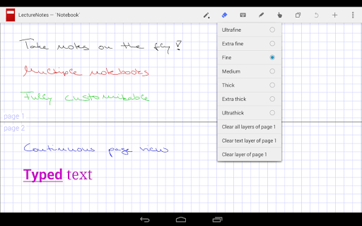 LectureNotes (Trial Version) - عکس برنامه موبایلی اندروید