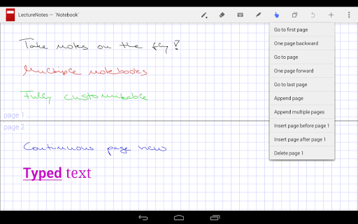 LectureNotes (Trial Version) - عکس برنامه موبایلی اندروید