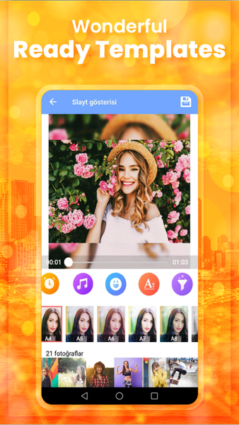 Photo Slideshow With Music - Image screenshot of android app