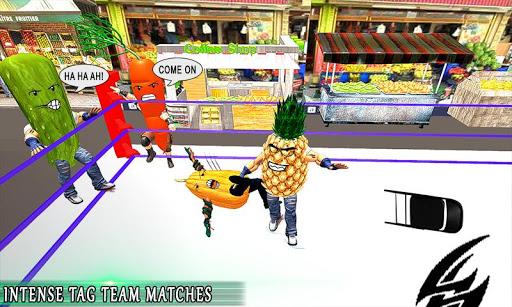 Gangster Vegetable Wrestling Revolution Fight 2018 - عکس بازی موبایلی اندروید