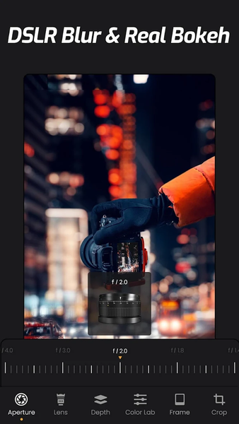 ReLens Camera-Focus &DSLR Blur - عکس برنامه موبایلی اندروید