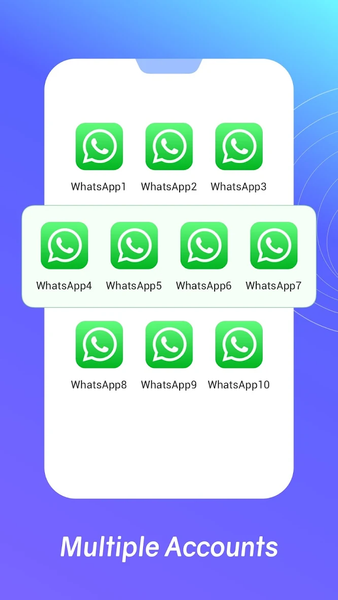 Account Space: Multi App&Clone - عکس برنامه موبایلی اندروید