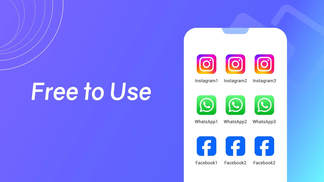 Account Space: Multi App&Clone - عکس برنامه موبایلی اندروید