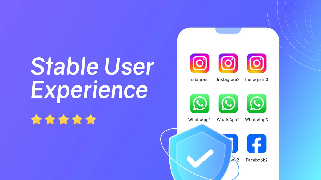 Account Space: Multi App&Clone - عکس برنامه موبایلی اندروید