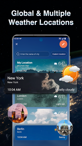 Weather Forecast & Widget - عکس برنامه موبایلی اندروید