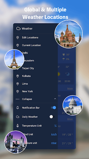 Weather Live - Radar & Widget - عکس برنامه موبایلی اندروید