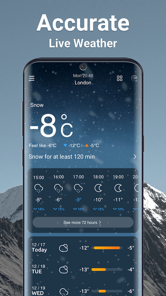 Weather Forecast - Live Radar - Image screenshot of android app