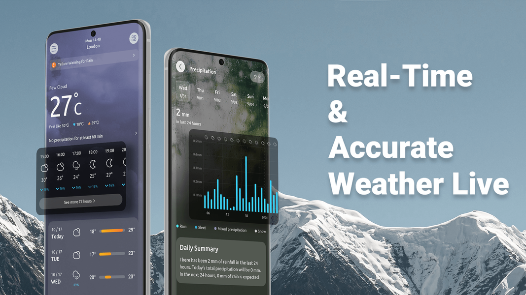 Weather Forecast - Live Radar - عکس برنامه موبایلی اندروید
