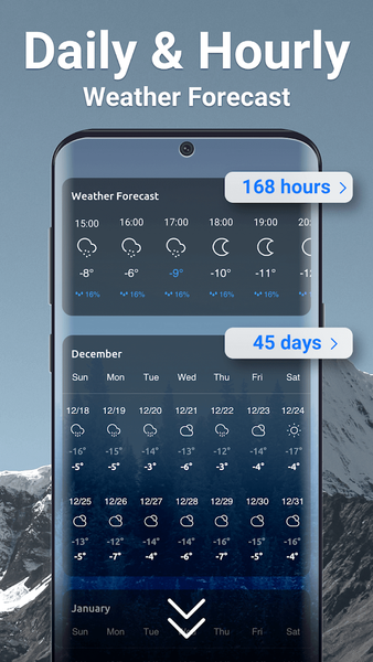 Weather Forecast - Live Radar - عکس برنامه موبایلی اندروید