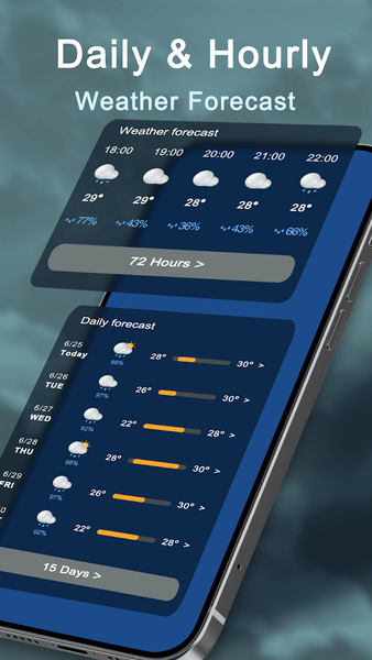 Weather Live - Radar & Alerts - عکس برنامه موبایلی اندروید