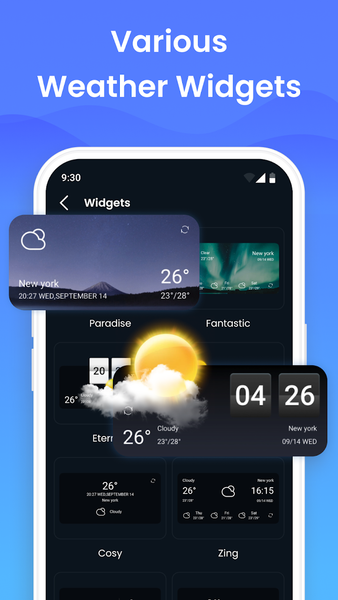 Weather - Live Radar Tracker - عکس برنامه موبایلی اندروید