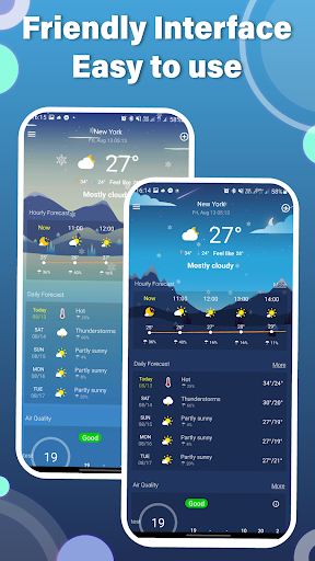 Weather Forecast, Live Weather - عکس برنامه موبایلی اندروید