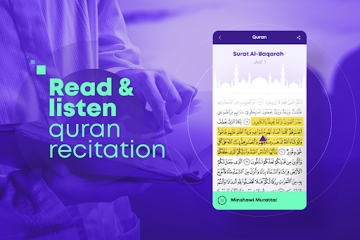 Qibla Finder, Prayer Times, Quran, Azan, Tasbeeh - Image screenshot of android app