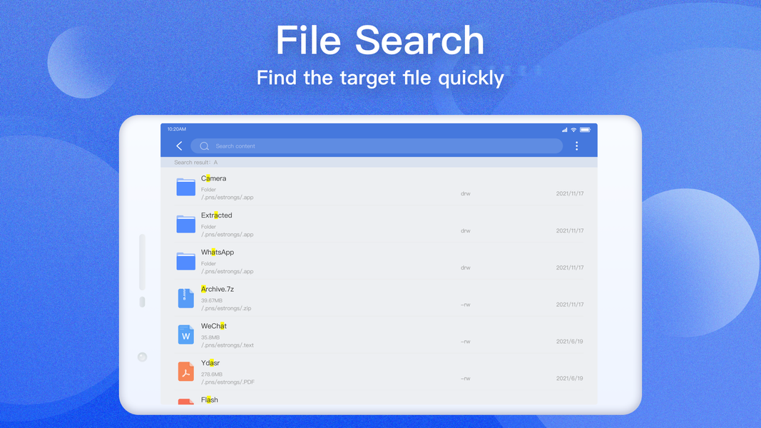 EX File Manager - عکس برنامه موبایلی اندروید