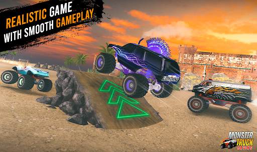 Monster Truck - 4x4,Stunt,Race - Image screenshot of android app