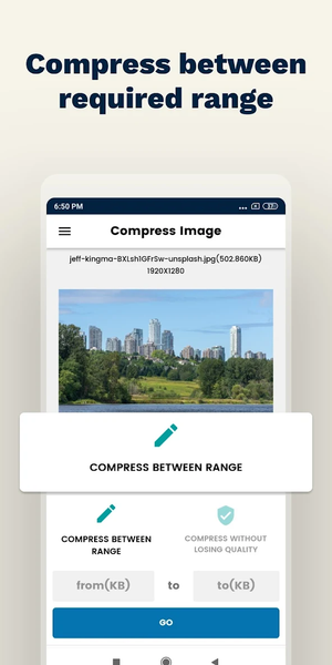 Image Compressor: Reduce size - عکس برنامه موبایلی اندروید