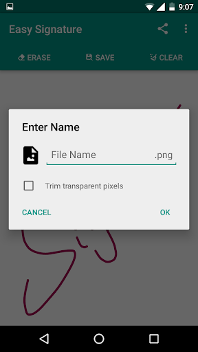 Easy Signature - Digital Signature - eSignature - Image screenshot of android app
