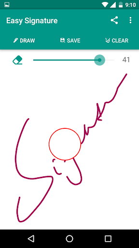 Easy Signature - Digital Signature - eSignature - Image screenshot of android app