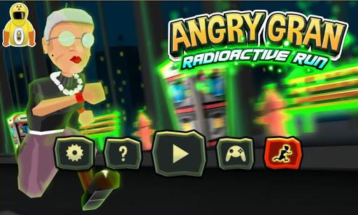 Angry Gran Radioactive Runaway - Gameplay image of android game