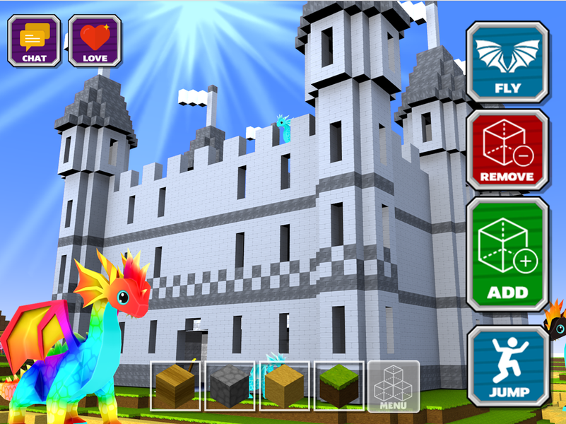 Dragon Craft Original - Gameplay image of android game