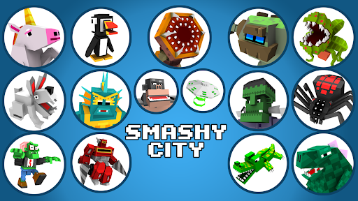 Smashy City - Destruction Game - Gameplay image of android game