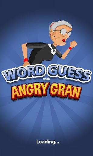 Word Games with Angry Gran - Gameplay image of android game