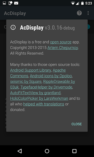 AcDisplay - Image screenshot of android app