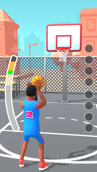 Hoop Legend: Basketball Stars - Gameplay image of android game